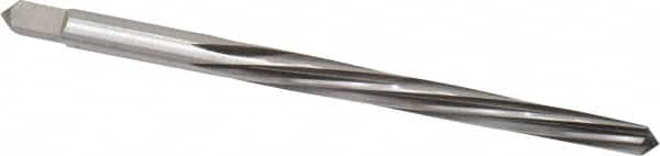 Cleveland - #2 Pin, 0.2008" Diam, 0.1605" Small End, 13/64" Diam Straight Shank, 1-15/16" Flute, Taper Pin Reamer - All Tool & Supply