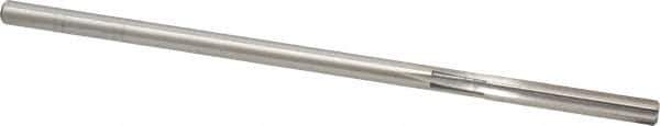 Cleveland - Letter B High Speed Steel 6 Flute Chucking Reamer - Straight Flute, Straight Shank, 1-1/2" Flute Length, 6" OAL - All Tool & Supply