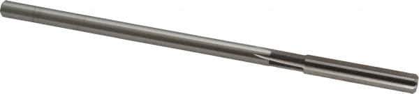 Cleveland - Letter J High Speed Steel 6 Flute Chucking Reamer - Straight Flute, Straight Shank, 1-1/2" Flute Length, 6" OAL - All Tool & Supply