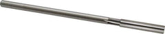 Cleveland - Letter T High Speed Steel 6 Flute Chucking Reamer - Straight Flute, Straight Shank, 1-3/4" Flute Length, 7" OAL - All Tool & Supply