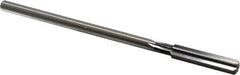 Cleveland - Letter X High Speed Steel 6 Flute Chucking Reamer - Straight Flute, Straight Shank, 1-3/4" Flute Length, 7" OAL - All Tool & Supply