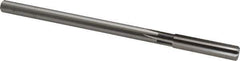 Cleveland - Letter Z High Speed Steel 6 Flute Chucking Reamer - Straight Flute, Straight Shank, 1-3/4" Flute Length, 7" OAL - All Tool & Supply