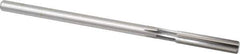 Cleveland - 5/16" High Speed Steel 6 Flute Chucking Reamer - Straight Flute, Straight Shank, 1-1/2" Flute Length, 6" OAL - All Tool & Supply