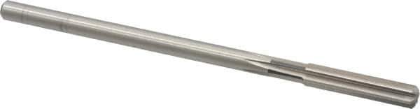 Cleveland - 5/16" High Speed Steel 6 Flute Chucking Reamer - Straight Flute, Straight Shank, 1-1/2" Flute Length, 6" OAL - All Tool & Supply