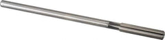 Cleveland - 3/8" High Speed Steel 6 Flute Chucking Reamer - Straight Flute, Straight Shank, 1-3/4" Flute Length, 7" OAL - All Tool & Supply