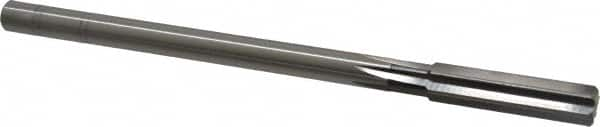 Cleveland - 0.4365" High Speed Steel 6 Flute Chucking Reamer - All Tool & Supply