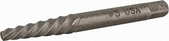 Cleveland - Spiral Flute Screw Extractor - #3 Extractor for 5/16 to 7/16" Screw, 2-11/16" OAL - All Tool & Supply