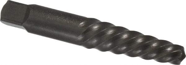 Cleveland - Spiral Flute Screw Extractor - #6 Extractor for 3/4 to 1" Screw, 3-3/4" OAL - All Tool & Supply