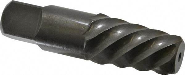 Cleveland - Spiral Flute Screw Extractor - #9 Extractor for 1-3/4 to 2-1/8" Screw, 4-5/8" OAL - All Tool & Supply