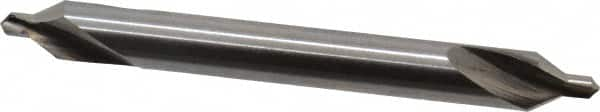 Cleveland - #2 Plain Cut 60° Incl Angle High Speed Steel Combo Drill & Countersink - All Tool & Supply