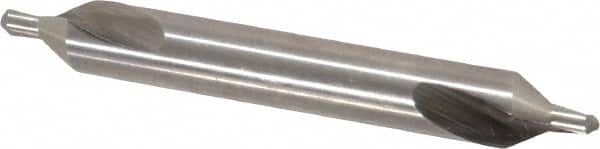 Cleveland - #3 Plain Cut 60° Incl Angle High Speed Steel Combo Drill & Countersink - All Tool & Supply