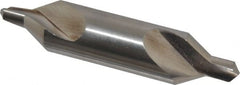 Cleveland - #8 Plain Cut 60° Incl Angle High Speed Steel Combo Drill & Countersink - All Tool & Supply