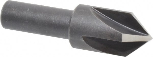 Cleveland - 3/4" Head Diam, 1/2" Shank Diam, 4 Flute 82° High Speed Steel Countersink - All Tool & Supply