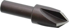 Cleveland - 3/4" Head Diam, 1/2" Shank Diam, 4 Flute 90° High Speed Steel Countersink - Oxide Finish, 2-13/32" OAL, Single End, Straight Shank, Right Hand Cut - All Tool & Supply