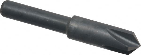 Cleveland - 1/4" Head Diam, 3/16" Shank Diam, 4 Flute 100° High Speed Steel Countersink - All Tool & Supply