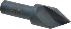 Cleveland - 3/4" Head Diam, 1/2" Shank Diam, 1 Flute 60° High Speed Steel Countersink - All Tool & Supply