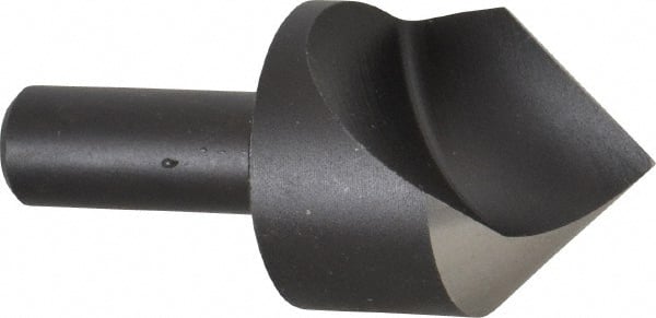 Cleveland - 1-1/4" Head Diam, 1/2" Shank Diam, 1 Flute 82° High Speed Steel Countersink - All Tool & Supply