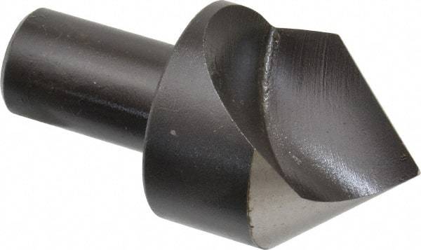 Cleveland - 1-1/2" Head Diam, 3/4" Shank Diam, 1 Flute 82° High Speed Steel Countersink - Oxide Finish, 2-7/8" OAL, Single End, Straight Shank, Right Hand Cut - All Tool & Supply