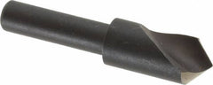 Cleveland - 3/8" Head Diam, 1/4" Shank Diam, 1 Flute 90° High Speed Steel Countersink - All Tool & Supply