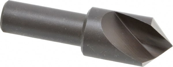 Cleveland - 3/4" Head Diam, 1/2" Shank Diam, 1 Flute 90° High Speed Steel Countersink - All Tool & Supply