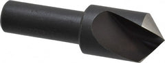 Cleveland - 3/4" Head Diam, 1/2" Shank Diam, 1 Flute 100° High Speed Steel Countersink - All Tool & Supply