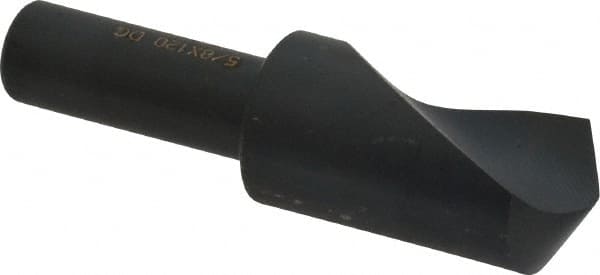 Cleveland - 5/8" Head Diam, 3/8" Shank Diam, 1 Flute 120° High Speed Steel Countersink - All Tool & Supply