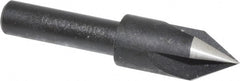 Cleveland - 3/8" Head Diam, 1/4" Shank Diam, 3 Flute 60° High Speed Steel Countersink - All Tool & Supply