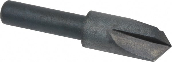 Cleveland - 3/8" Head Diam, 1/4" Shank Diam, 3 Flute 100° High Speed Steel Countersink - All Tool & Supply