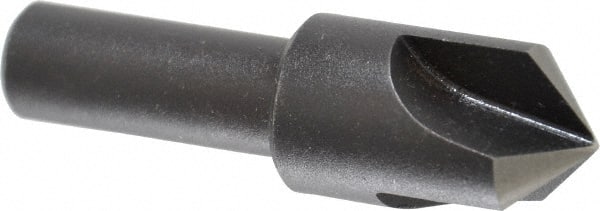 Cleveland - 3/4" Head Diam, 1/2" Shank Diam, 3 Flute 100° High Speed Steel Countersink - All Tool & Supply