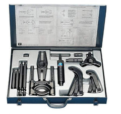 SKF - 8 Ton Capacity, 6" Spread, Hydraulic Puller Set - 3 Jaws, 10.6" Reach - All Tool & Supply