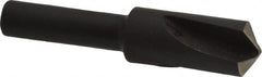 Cleveland - 3/8" Head Diam, 1/4" Shank Diam, 3 Flute 120° High Speed Steel Countersink - All Tool & Supply