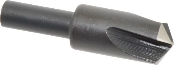 Cleveland - 5/8" Head Diam, 3/8" Shank Diam, 3 Flute 120° High Speed Steel Countersink - All Tool & Supply