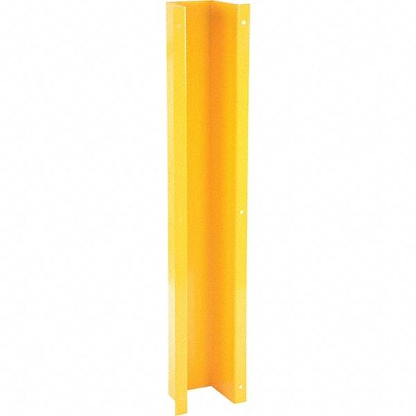 Vestil - 9-3/16" Wide x 6-1/8" Deep x 48" High, Steel Column Protector - Fits 5" Columns, Yellow - All Tool & Supply