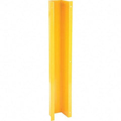 Vestil - 9-3/16" Wide x 6-1/8" Deep x 48" High, Steel Column Protector - Fits 5" Columns, Yellow - All Tool & Supply