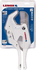 Lenox - 3/8" to 2" Pipe Capacity, Tube Cutter - Cuts Plastic, Rubber, PVC, CPVC - All Tool & Supply