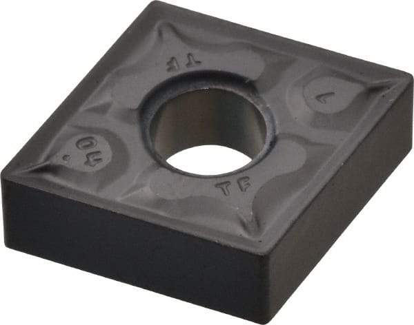 Iscar - CNMG431 TF Grade IC907 Carbide Turning Insert - TiAlN Finish, 80° Diamond, 1/2" Inscr Circle, 3/16" Thick, 1/64" Corner Radius - All Tool & Supply