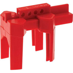 Brady - Pneumatic & Valve Lockouts Type: Handle-On Ball Valve Lockout Maximum Pipe Diameter (Inch): 2-1/2 - All Tool & Supply