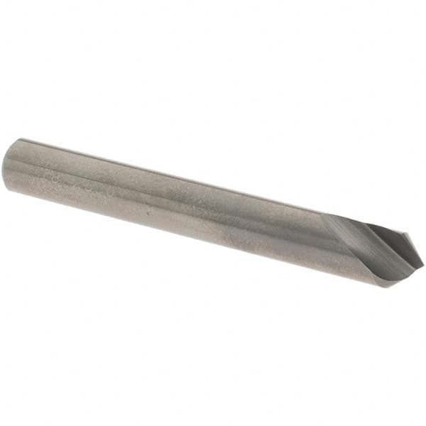 OSG - 1/4" Head Diam, 1/4" Shank Diam, 1 Flute 90° Solid Carbide Countersink - All Tool & Supply