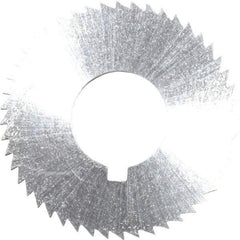 Controx - 1-1/4" Diam x 1/16" Blade Thickness x 1/2" Arbor Hole Diam, 48 Tooth Slitting and Slotting Saw - Arbor Connection, Right Hand, Uncoated, Cobalt, Concave Ground, Contains Keyway - All Tool & Supply