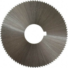 Controx - 1-3/4" Diam x 0.04" Blade Thickness x 1/2" Arbor Hole Diam, 90 Tooth Slitting and Slotting Saw - Arbor Connection, Right Hand, Uncoated, Cobalt, Concave Ground, Contains Keyway - All Tool & Supply