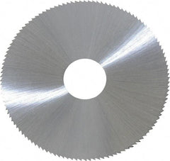 Controx - 2-1/2" Diam x 0.0313" Blade Thickness x 5/8" Arbor Hole Diam, 120 Tooth Slitting & Slotting Saw - Arbor Connection, Right Hand, Uncoated, M2 High Speed Steel, Concave Ground - All Tool & Supply