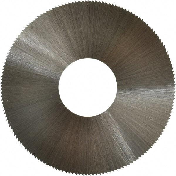 Controx - 3" Diam x 0.014" Blade Thickness x 1" Arbor Hole Diam, 160 Tooth Slitting and Slotting Saw - Arbor Connection, Right Hand, Uncoated, High Speed Steel, Concave Ground - All Tool & Supply