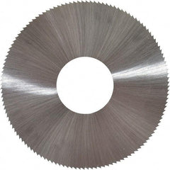 Controx - 3" Diam x 0.02" Blade Thickness x 1" Arbor Hole Diam, 160 Tooth Slitting and Slotting Saw - Arbor Connection, Right Hand, Uncoated, High Speed Steel, Concave Ground - All Tool & Supply