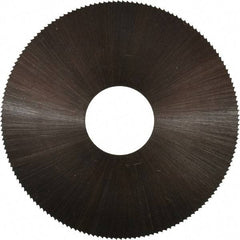 Controx - 1-3/4" Diam x 0.012" Blade Thickness x 1/2" Arbor Hole Diam, 160 Tooth Slitting and Slotting Saw - Arbor Connection, Right Hand, Uncoated, High Speed Steel, Concave Ground - All Tool & Supply