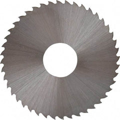 Controx - 1-3/4" Diam x 0.02" Blade Thickness x 1/2" Arbor Hole Diam, 44 Tooth Slitting and Slotting Saw - Arbor Connection, Right Hand, Uncoated, High Speed Steel, 15° Rake, Concave Ground - All Tool & Supply