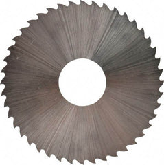 Controx - 1-3/4" Diam x 0.0313" Blade Thickness x 1/2" Arbor Hole Diam, 44 Tooth Slitting & Slotting Saw - Arbor Connection, Right Hand, Uncoated, M2 High Speed Steel, 15° Rake, Concave Ground - All Tool & Supply