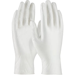 ‎64-V3000PF/XL Disposable Gloves - Ambi-Dex Disposable Vinyl - Industrial Grade - Clear - PF - 3 mil - Exact Industrial Supply