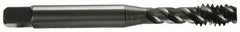 OSG - 7/8-14 UNF 4 Flute 3B Modified Bottoming Spiral Flute Tap - Vanadium High Speed Steel, TiCN Finish, 4-11/16" OAL, Right Hand Flute, Right Hand Thread, H4, Series 290 - All Tool & Supply