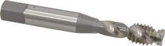 OSG - 3/8-16 UNC 2 Flute 2B Modified Bottoming Spiral Flute Tap - Vanadium High Speed Steel, Bright Finish, 2-15/16" OAL, Right Hand Flute, Right Hand Thread, H5, Series 295 - All Tool & Supply