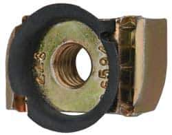 Cooper B-Line - Steel 3/8-16" Rod, Zinc Dichromate Steel Cone Strut Nut - 1100 Lb Capacity, 3/8-16" Bolt - All Tool & Supply